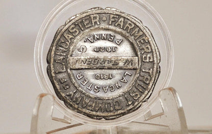 Farmer&#39;s Trust Company of Lancaster Bank Advertising - Lancaster-Farmers Trust Co. Medallion