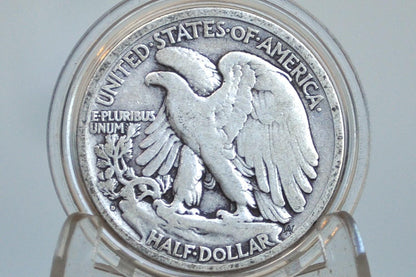1920-D Walking Liberty Silver Half Dollar - Choose by Grade / Condition - Denver Mint 1920 D Half Dollar / 1920 D WLH, Low Mintage Date