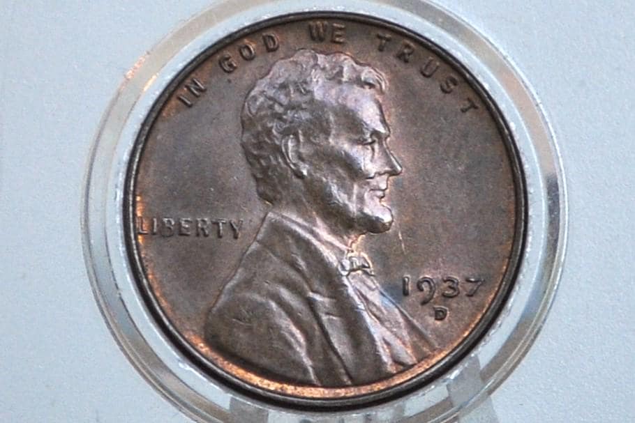 1937 P,D,S Wheat Pennies - Choose By Mint & Grade - 1937 P Wheat Ear Cent 1937D Wheat Back Cent 1937 S