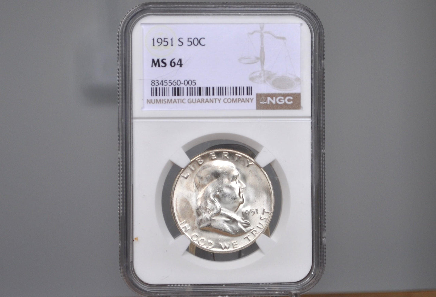 1951 P,D,S Franklin Silver Half Dollar - Choose By Grade & Mint! - 1951 S Franklin Half Dollar 1951 D Half Dollar 1951P Half 1951S