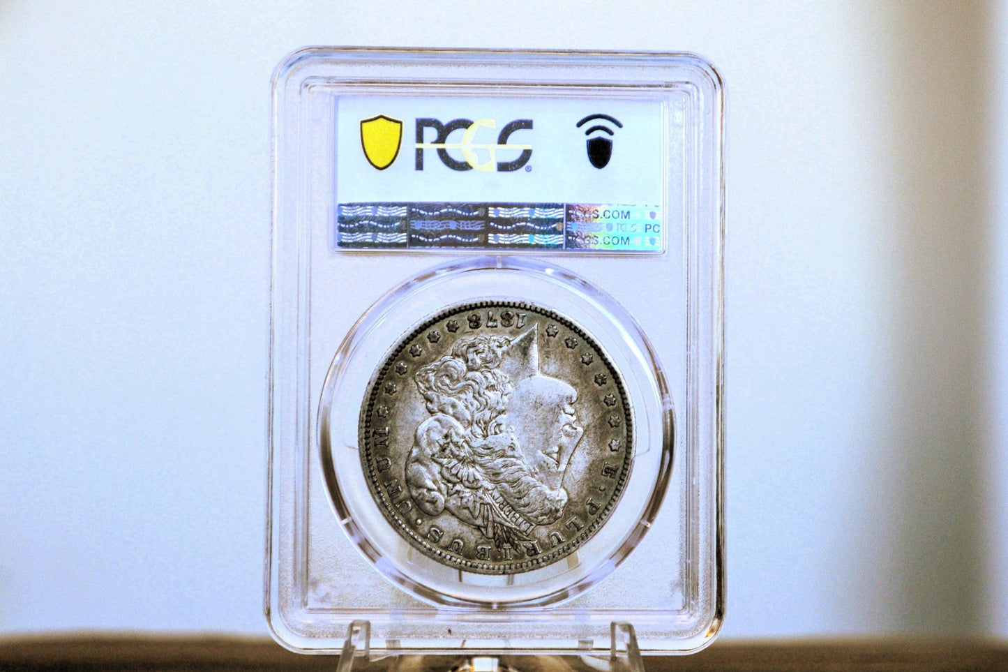 1878 7TF Morgan Silver Dollar Reverse of 1879 - PCGS graded error- XF45