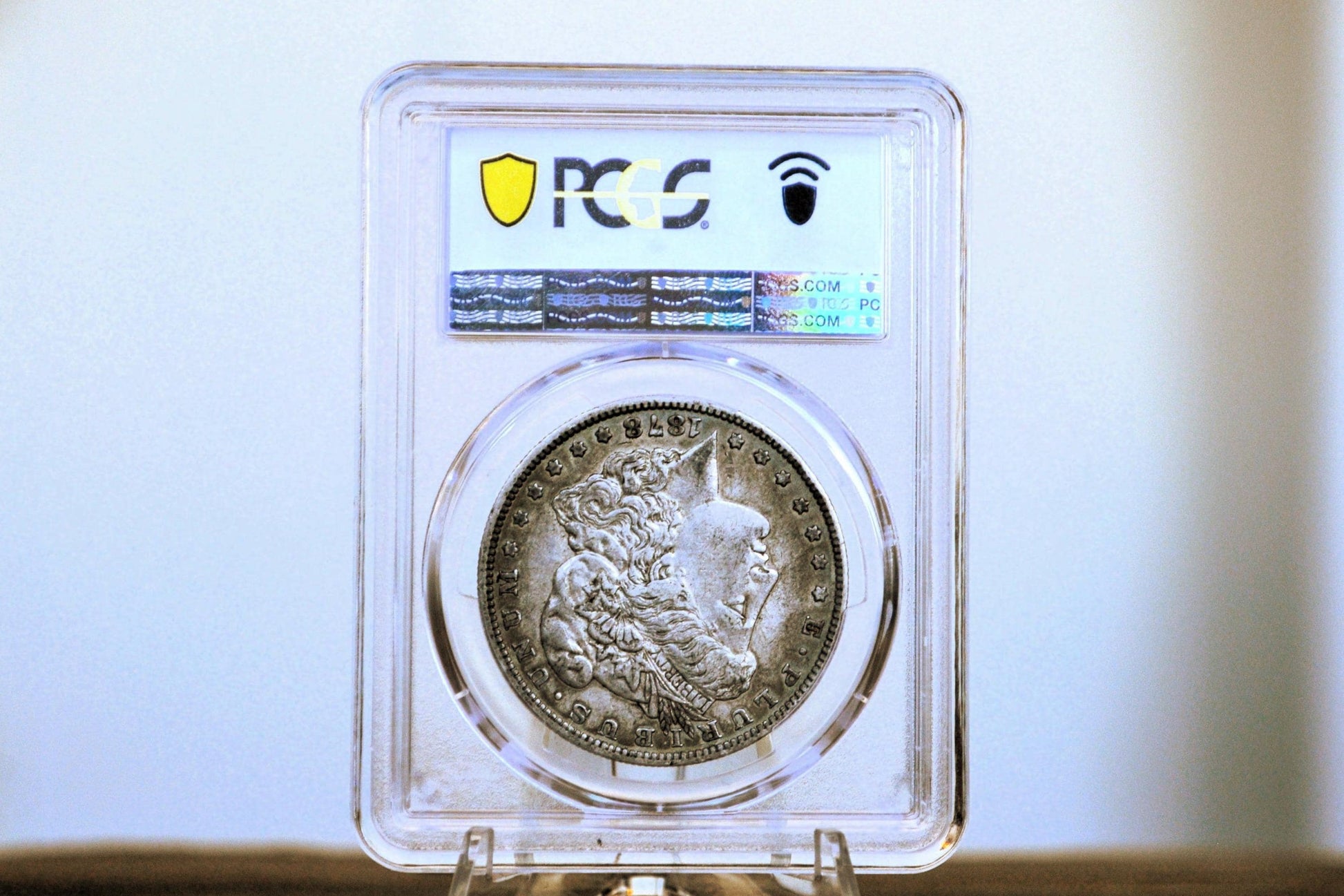 1878 7TF Morgan Silver Dollar Reverse of 1879 - PCGS graded error- XF45