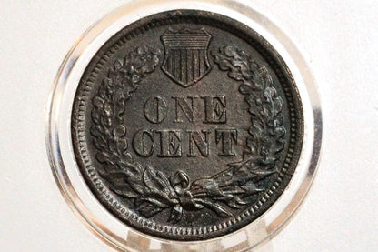 1864-L Indian Head Penny Bronze - Choice Au - 1864 L Cent - Bronze Variety, L - Incredible Coin, Stunning