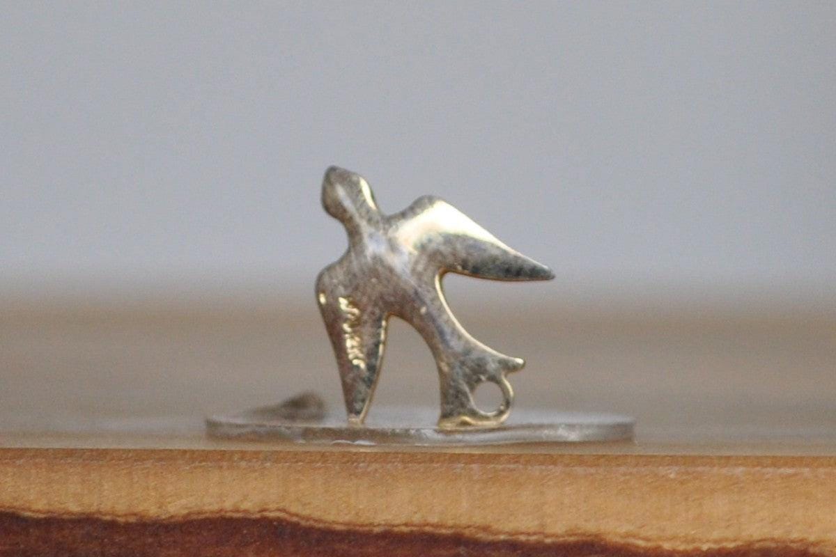 12K Gold Filled Religious Dove Charm - Stamped and Tested 12K Gold Filled - Holy Ghost, Holy Spirit