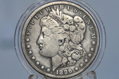 1896-S Morgan Silver Dollar - Choose by Grade / Condition - Great Date and Mint - San Francisco Mint 1896 Morgan Dollar 1896S Morgan