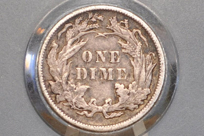 1887 Seated Liberty Dimes - Choose by Grade / Condition! - 1887 Silver Dime / 1887 Liberty Seated Dime - US Historic Coin