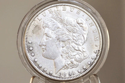 1891-S Morgan Silver Dollar - Choose by Grade / Condition - San Francisco Mint 1891 Morgan Dollar 1891S