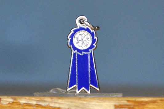 Silver American Kennel Club Charm - Stamped and Tested Sterling Silver - Dog Jewelry