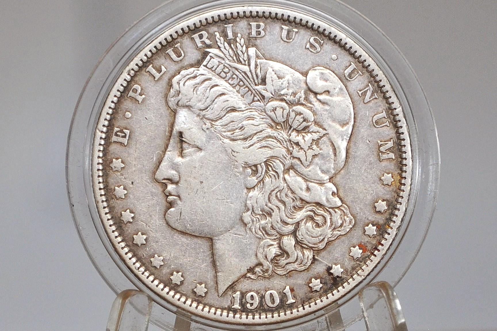 1901 Morgan Silver Dollar - Choose by Grade / Condition - Philadelphia Mint - 1901 P Morgan Silver - 1901 P Morgan Dollar - Great Date