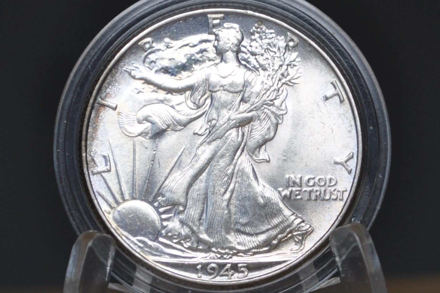 1945 Walking Liberty Silver Half Dollar - Choose By Grade / Condition - Philadelphia Mint - Wwii Era - 1945-P Half Dollar / 1945 P Wlh