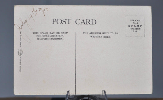 1910 Arthur&#39;s Seat Postcard, Edinburgh Scotland - The Wrench Series No 278 - Antique Scottish Postcard