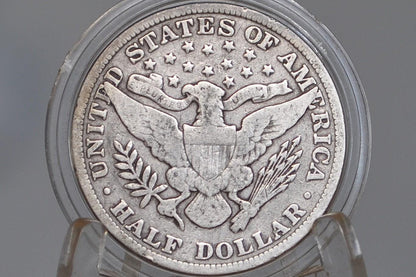 1897 Barber Silver Half Dollar - Choose by Grade / Condition - Philadelphia Mint - 1897 Liberty Head Half Dollar - 1897 P Liberty Head Half