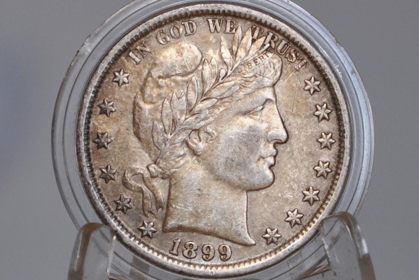 1899 Barber Half Dollar - Choose By Mint & Grade! - New Orleans and Philadelphia Mints - 1899 Barber Silver Half Dollars