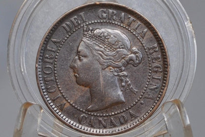 1884 Canadian Cent - Choose by Coin / Grade, Nice Coin - 1884 Penny Canada 1 Cent 1884