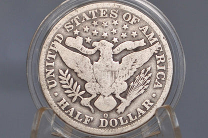 1904 Barber Half Dollars P,O,S Mints - Choose by Mint / Grade - 1904O Barber Silver Half Dollar 1904 S New Orleans Mint - Better Dates