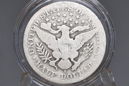 1905 Barber Silver Half Dollars, P,O,S Mints - Choose by Mint / Grade San Francisco Mint 1905 Half Dollar 1905 Barber 50 Cent