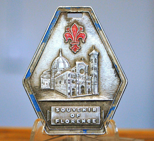 Souvenir Of Florence Liberated in 1944 Keychain - Goodluck Florence Souvenir Keychain