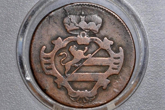 1799 Italian States Gorizia 2 Soldi - Great Condition - 1799 F Two Soldi Italy - Cool Coin, Rare