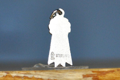Silver American Kennel Club Charm - Stamped and Tested Sterling Silver - Dog Jewelry