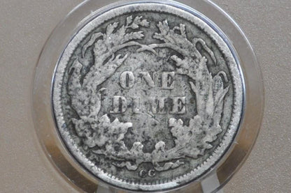 1875 Seated Liberty Dimes - Choose by Mint & Grade / Condition - 1875S Liberty Seated Silver Dime 1875 CC Dime -