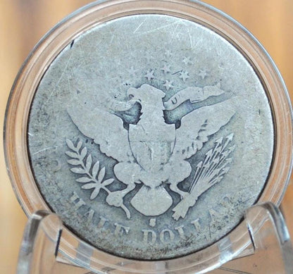 1896 Barber Half Dollars, P,O,S Mints - Choose by Mint & Grade - 1896 S Half Dollar 1896 O Barber Silver Half 1896P, Low Mintage Date!