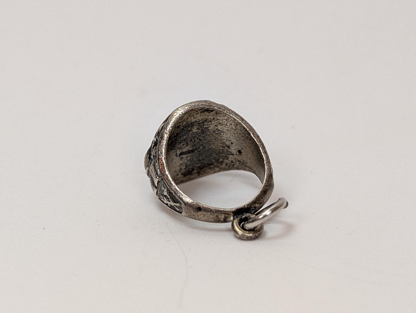 Vintage Danecraft High School Class Ring Charm - Stamped and Tested Sterling Silver - Danecraft Sterling