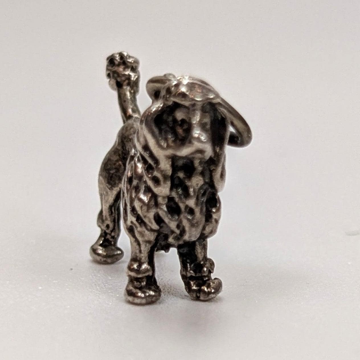 Vintage Sterling Poodle Charm - 925 Silver Show Dog- 4.13 Grams