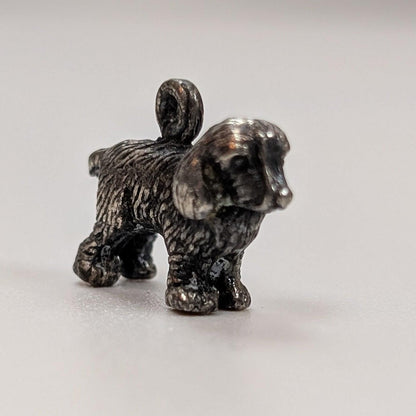 Vintage Sterling Dog Charm - 925 Silver Hunting Dog - Spaniel - Setter