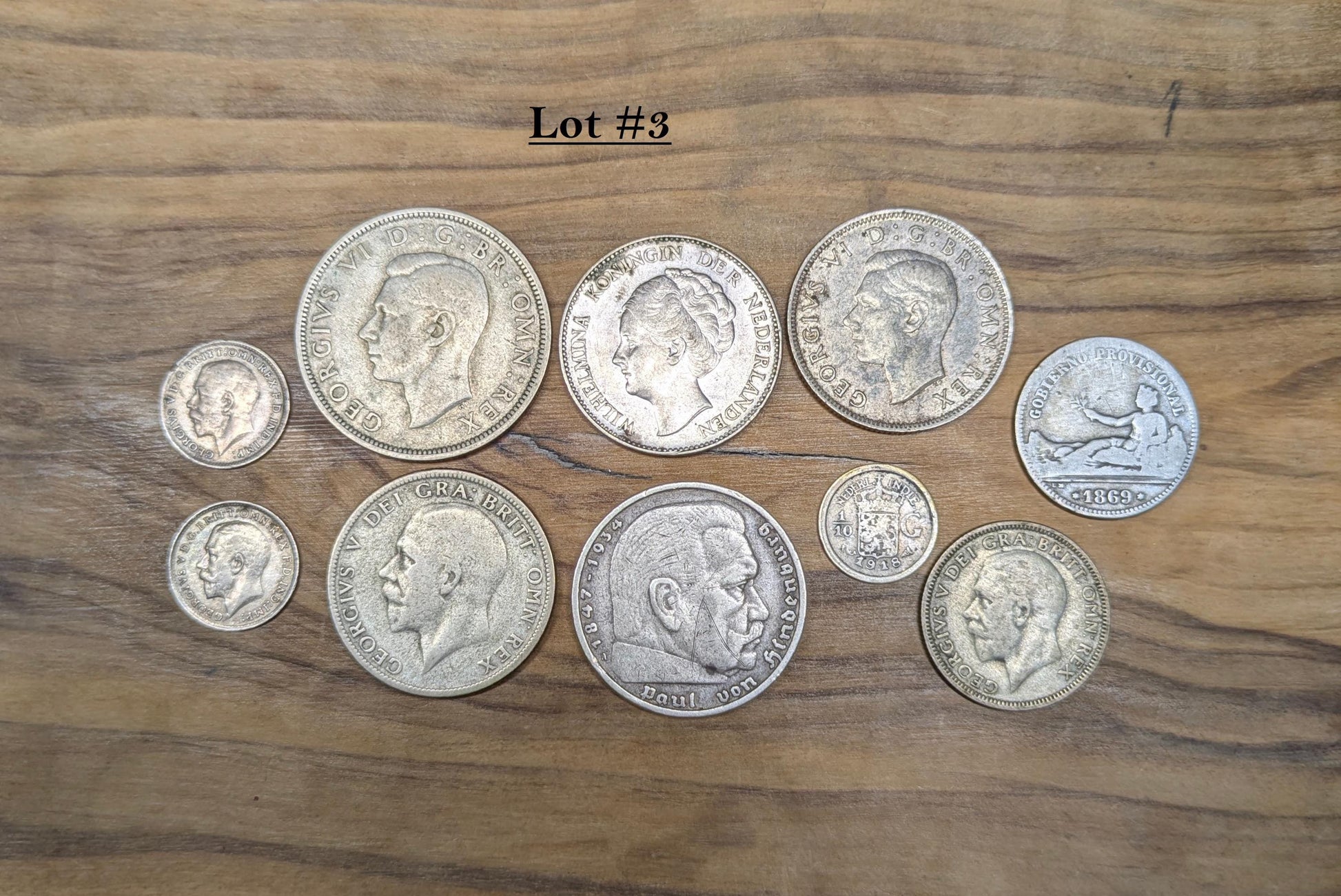 Lot of World Silver Coins - Multiple Lots Available, Check it out! - Cool / Unique Silver Coin Lot - Old Silver Coins - Large Coin Lot!