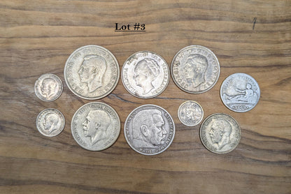Lot of World Silver Coins - Multiple Lots Available, Check it out! - Cool / Unique Silver Coin Lot - Old Silver Coins - Large Coin Lot!