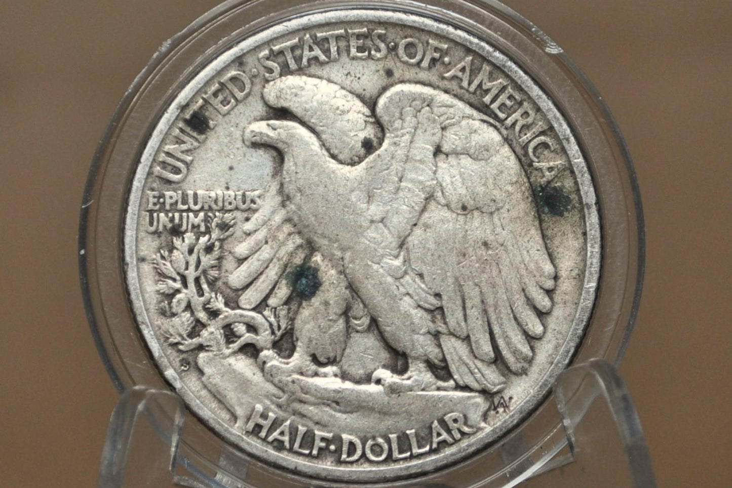 1920-S Walking Liberty Silver Half Dollar - VG (Very Good) Grade / Condition - San Francisco Mint - 1920 S Half Dollar / 1920 S WLH