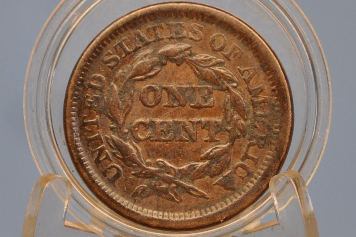 1856 Braided Hair Large Cent - Choose by Coin - 1856 Coronet Large Cent - 1856 US Cent, 1856 Large Cent