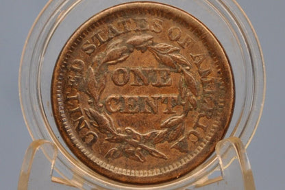 1856 Braided Hair Large Cent - Choose by Coin - 1856 Coronet Large Cent - 1856 US Cent, 1856 Large Cent