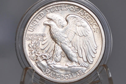 1941-S Walking Liberty Silver Half Dollar - F-AU (Fine to About Unc.) Choose by Grade - San Francisco Mint -1941S Half Dollar - Wlh 1941S
