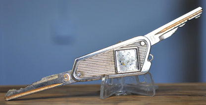 Vintage Desoto Adventure Black Car Key - Antique Car Key De Soto Adventure Black Car