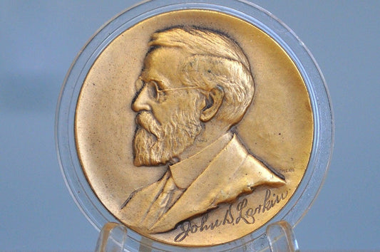 John Larkin Buffalo, New York 50th Anniversary Medallion - Fiftieth Anniversary 1875-1925 John Larkin Token