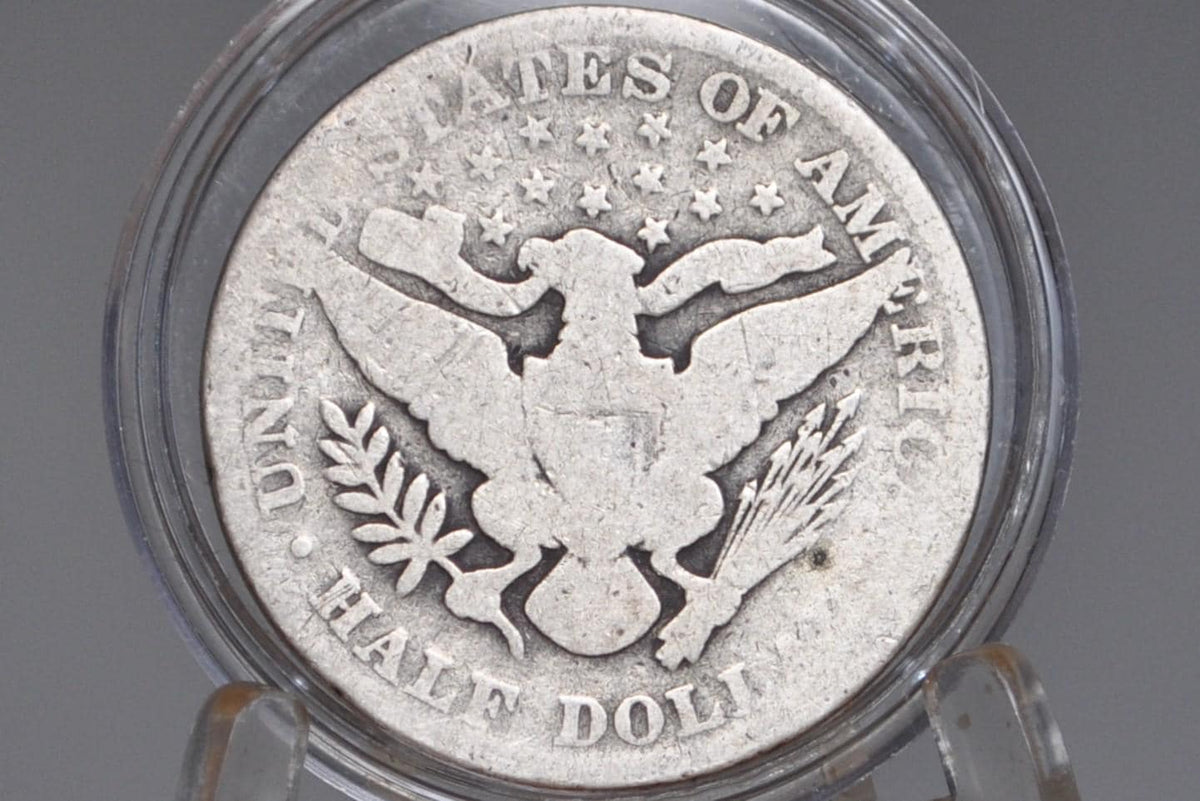 1900-O Barber Half Dollars, P,O,S Mints - Choose by Mint & Grade / Condition - 1900 Barber Silver Half Dollar 1900 New Orleans Mint