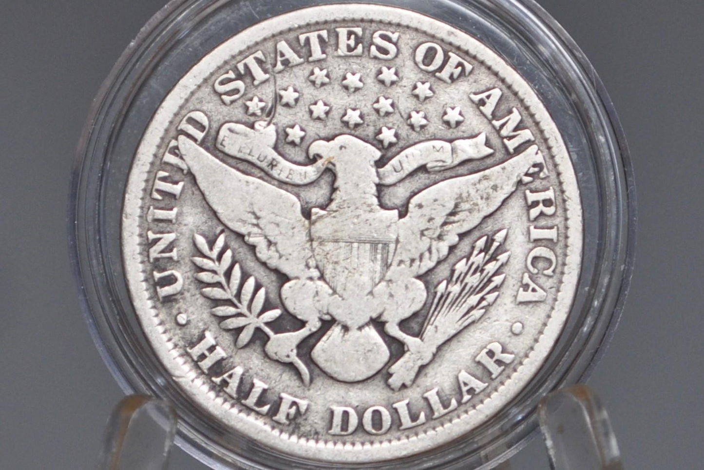 1900-O Barber Half Dollar - G (Good) Grade / Condition - 1900O Barber Silver Half Dollar 1900 New Orleans Mint - Affordable Gift Idea