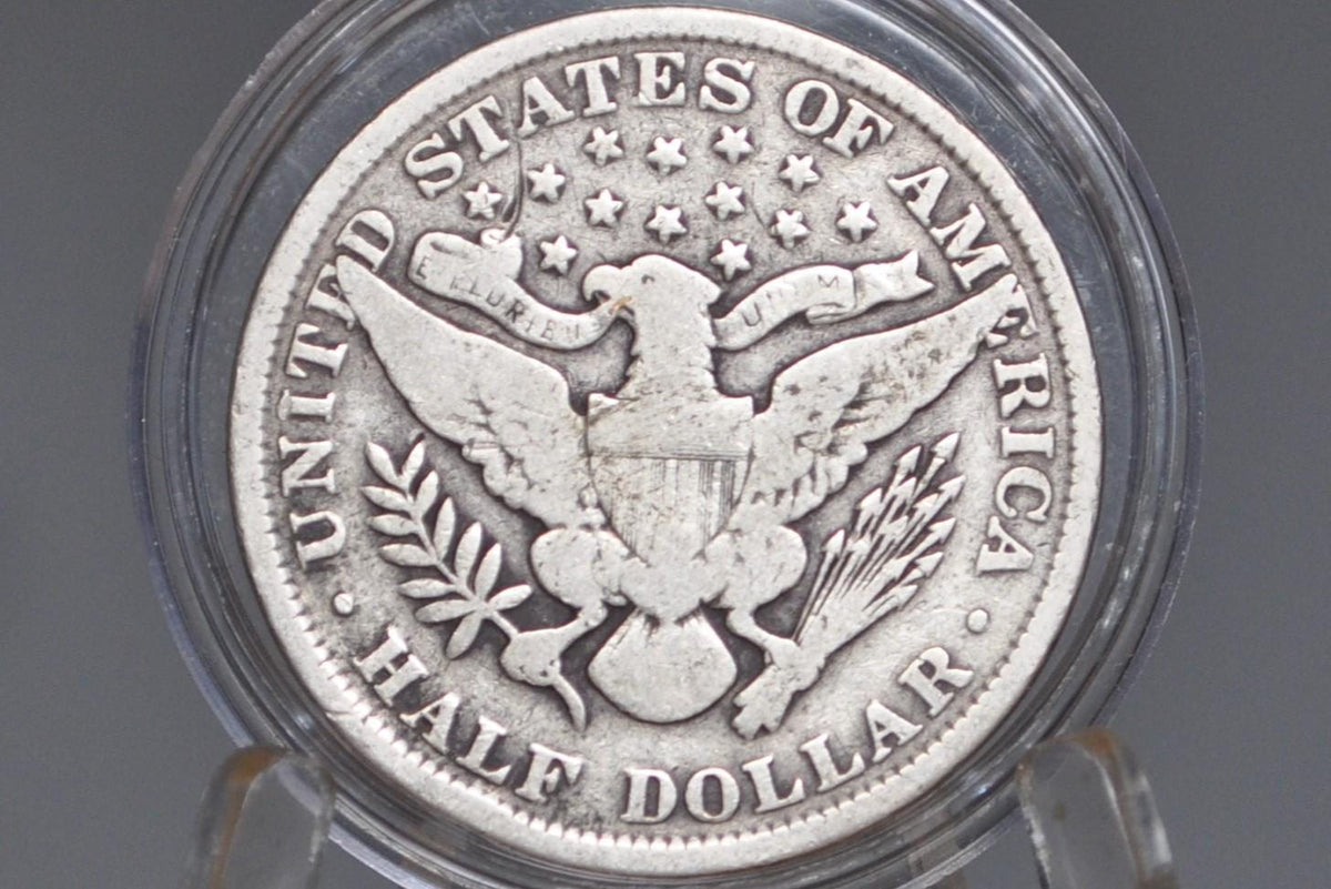1900-O Barber Half Dollars, P,O,S Mints - Choose by Mint & Grade / Condition - 1900 Barber Silver Half Dollar 1900 New Orleans Mint