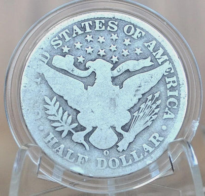 1904 Barber Half Dollars P,O,S Mints - Choose by Mint / Grade - 1904O Barber Silver Half Dollar 1904 S New Orleans Mint - Better Dates