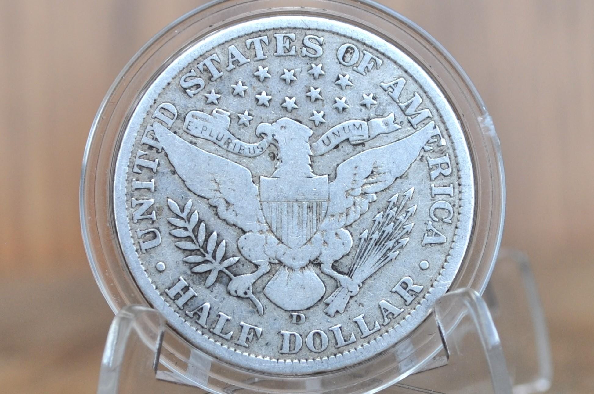 1907 Barber Silver Half Dollars, P,D,O,S Mints - Choose by Mint & Grade/Condition, 1907 D Half Dollar 1907S Barber 1907 O