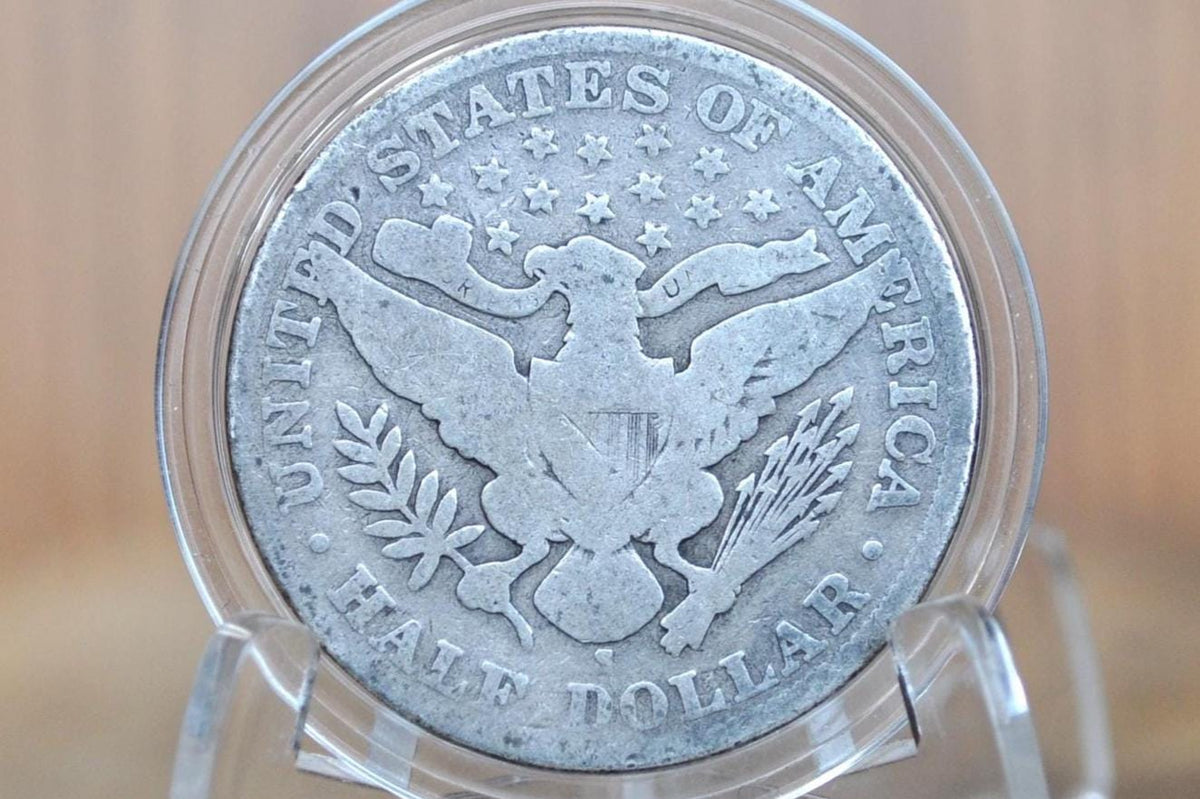 1909 Barber Silver Half Dollars, P,O,S Mints - Choose by Mint & Grade / Condition - 1909O Half Dollar 1909 S Barber 50 Cent Coin 1909