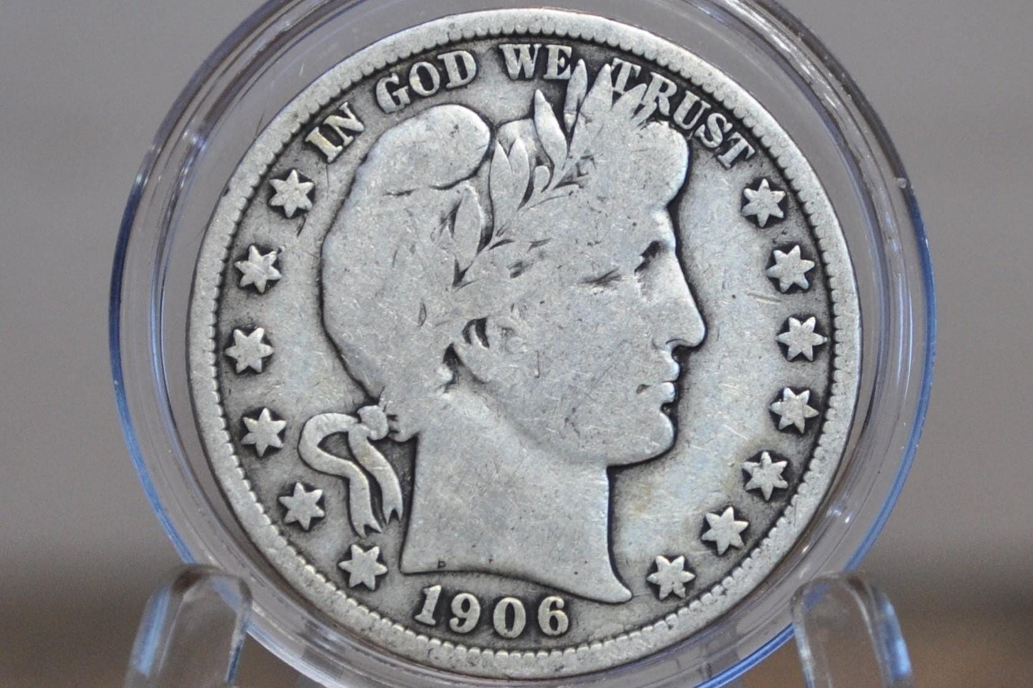 1906 Barber Half Dollars P,D,O,S - Choose by Mint & Grade - 1906 Silver Half Dollar - 1906D Barber - 1906 O Half Dollar 1906S
