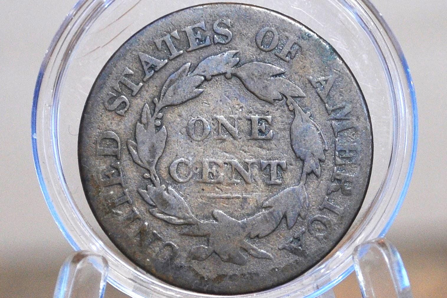 1825 Matron Head Large Cent - Better Date! - 1825 Liberty Head Cent - 1825 US Large Cent - Matron Head 1816 to 1835