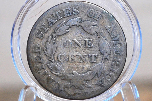 1825 Matron Head Large Cent - Better Date! - 1825 Liberty Head Cent - 1825 US Large Cent - Matron Head 1816 to 1835