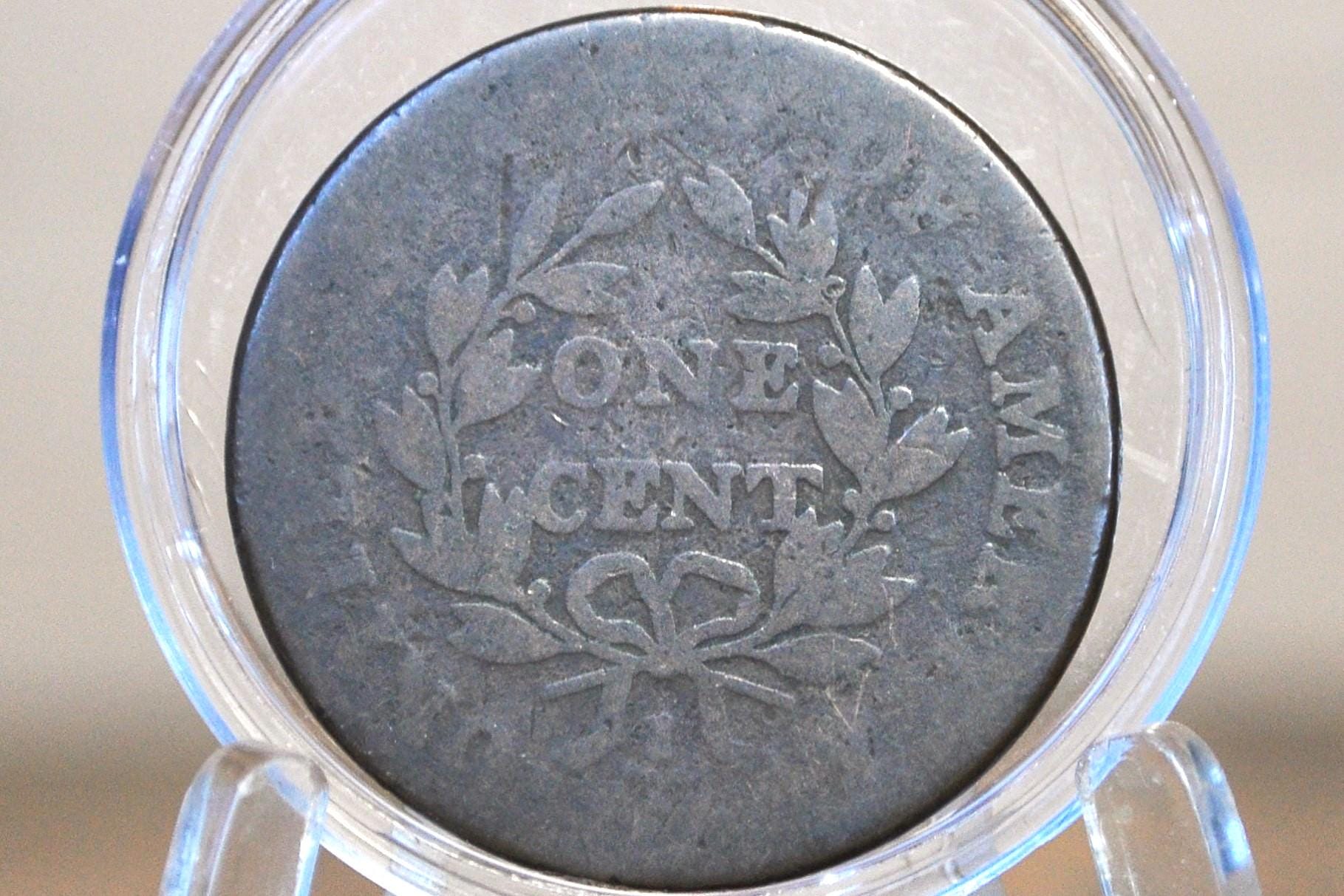 1798 Large Cent - Lower Grades - US Large Cent - 1798 One Cent US - Date weak but legible