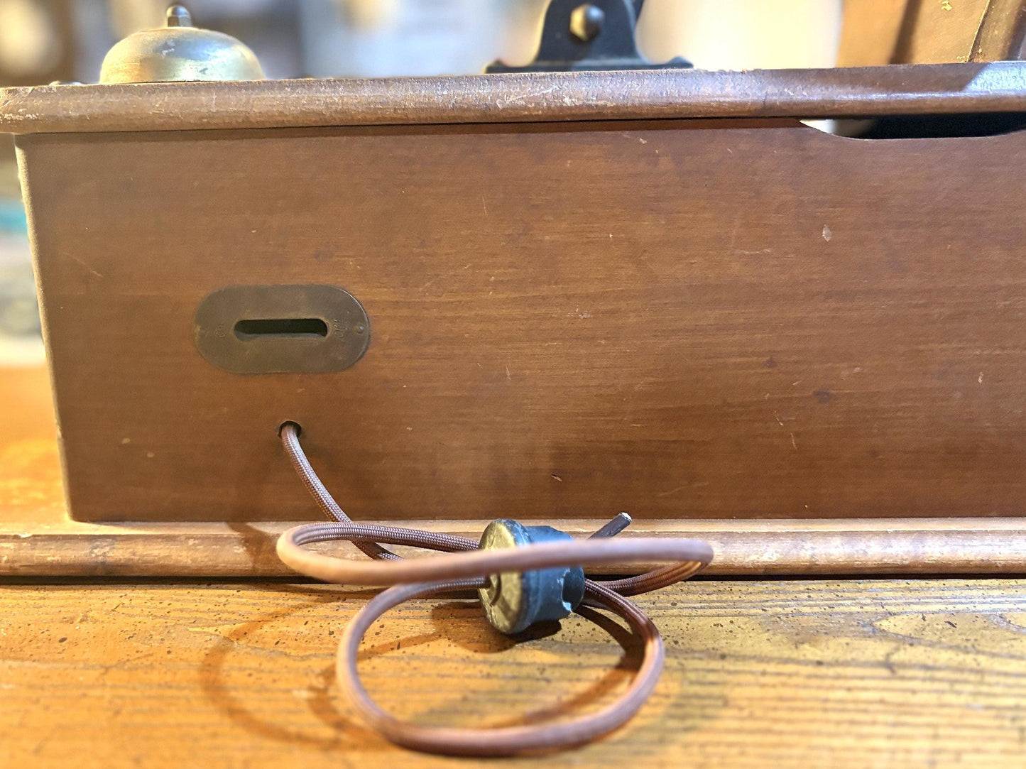 1956 Guild Country Belle Novelty Wall Radio - &quot;The Country Belle&quot; Antique Telephone Style AM Tube Radio