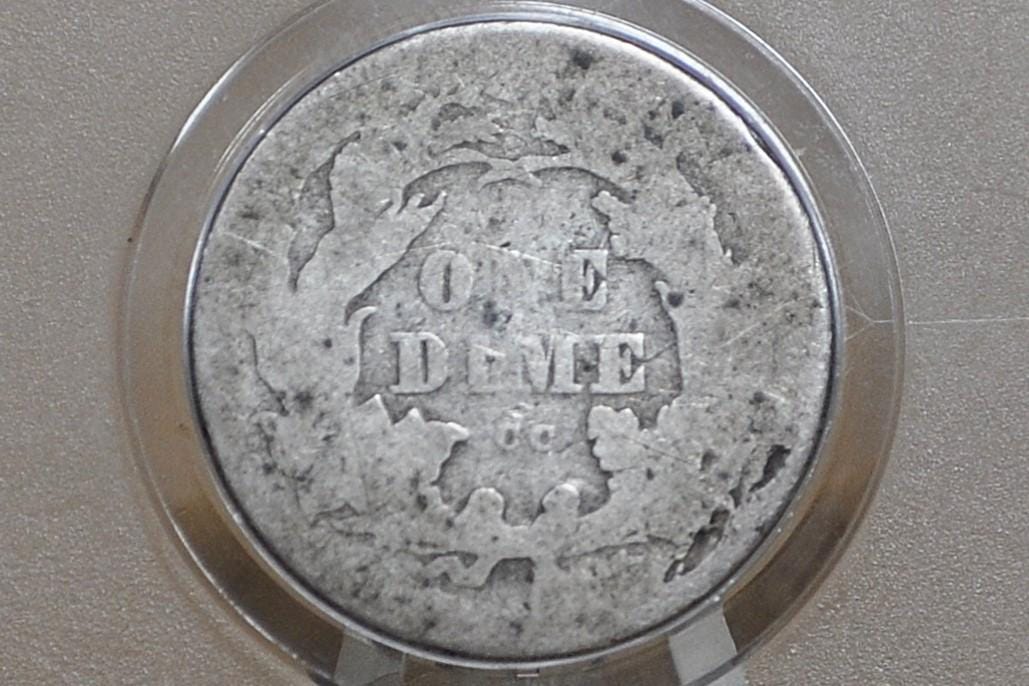 1875 Seated Liberty Dimes - Choose by Mint & Grade / Condition - 1875S Liberty Seated Silver Dime 1875 CC Dime -