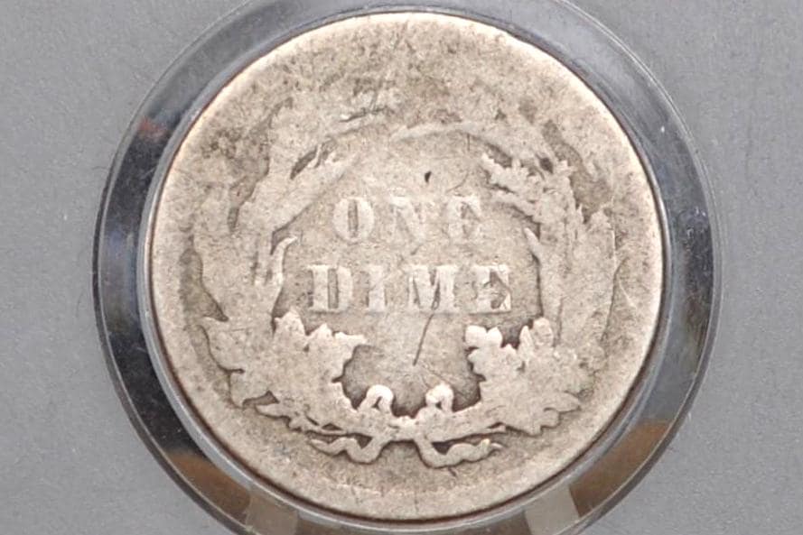 1883 Seated Liberty Dime - Choose by Grade - 1883 Silver Dime / 1883 Liberty Seated Dime US 1 Dime From 1883