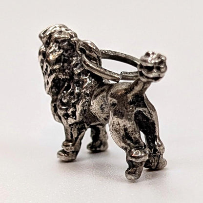 Vintage Sterling Poodle Charm - 925 Silver Show Dog- 4.13 Grams